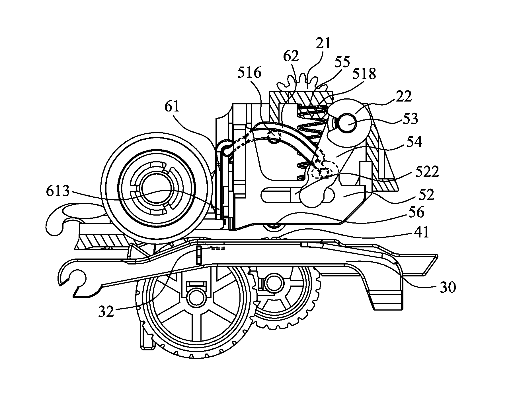 Paper feeding mechanism