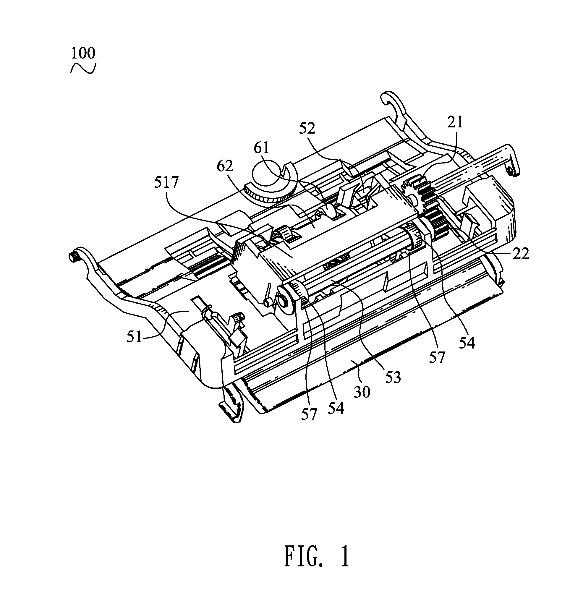 Paper feeding mechanism