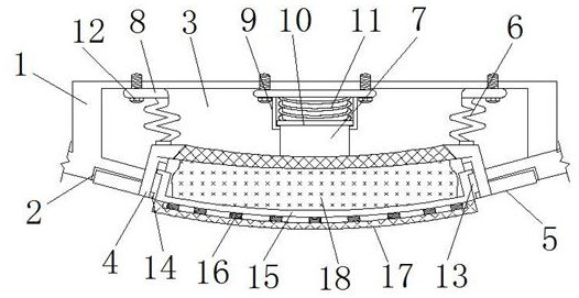 A support accessory capable of reducing collision damage for automobiles