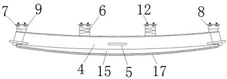 A support accessory capable of reducing collision damage for automobiles