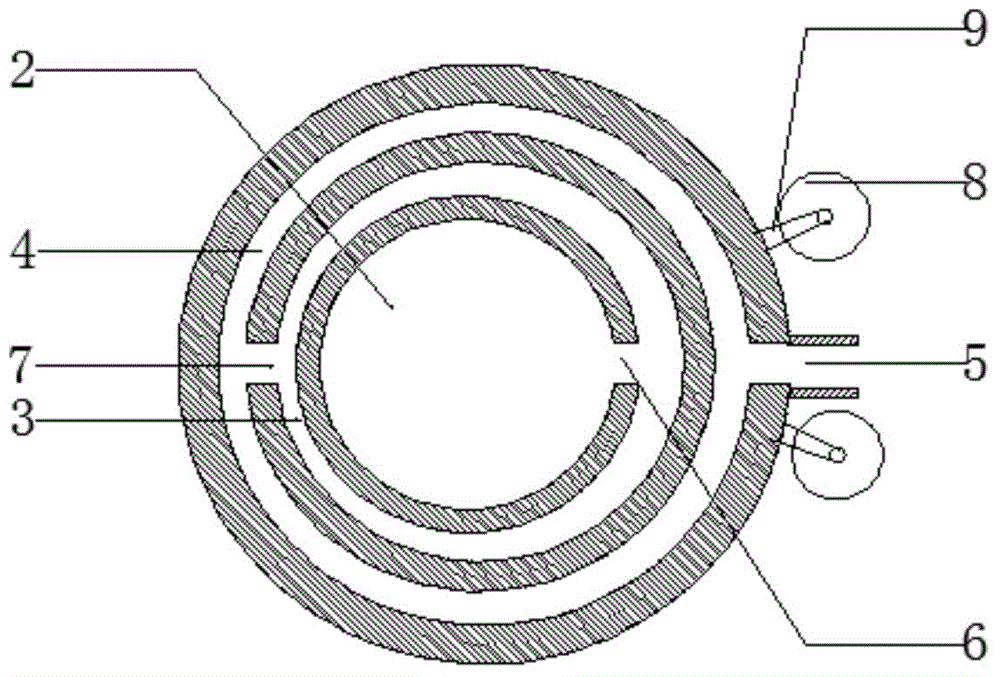 Mortar nozzle device