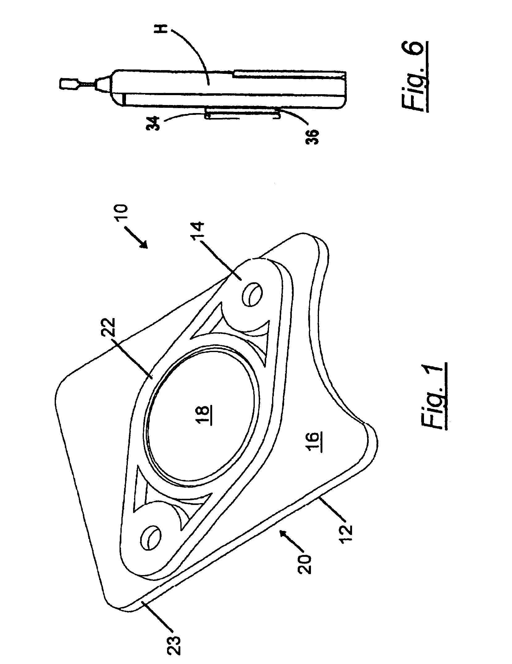 Magnetic mounting platform