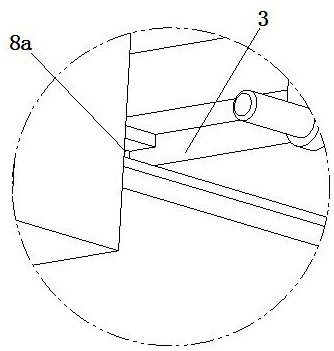 A green and environmentally friendly waste wood nailing auxiliary platform for building construction