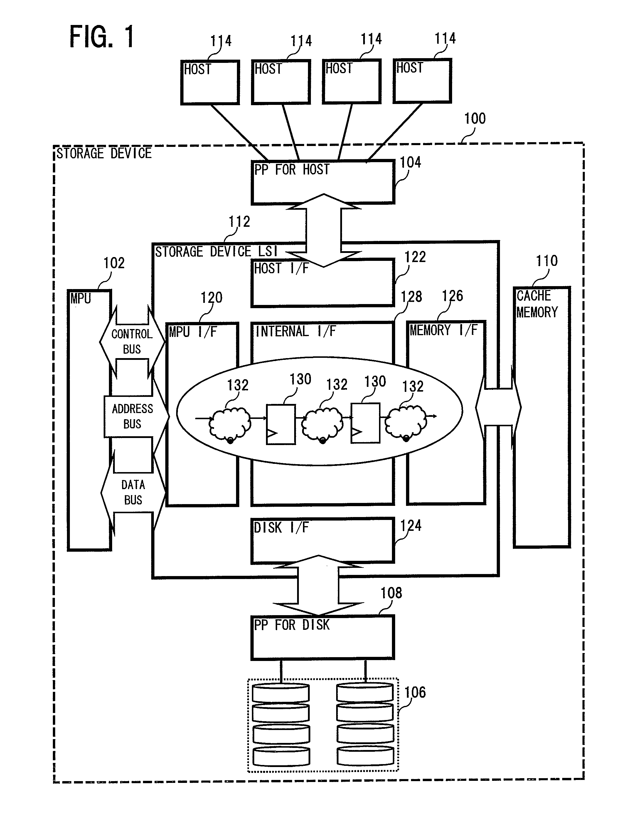 Large scale integration device and large scale integration design method including both a normal system and diagnostic system