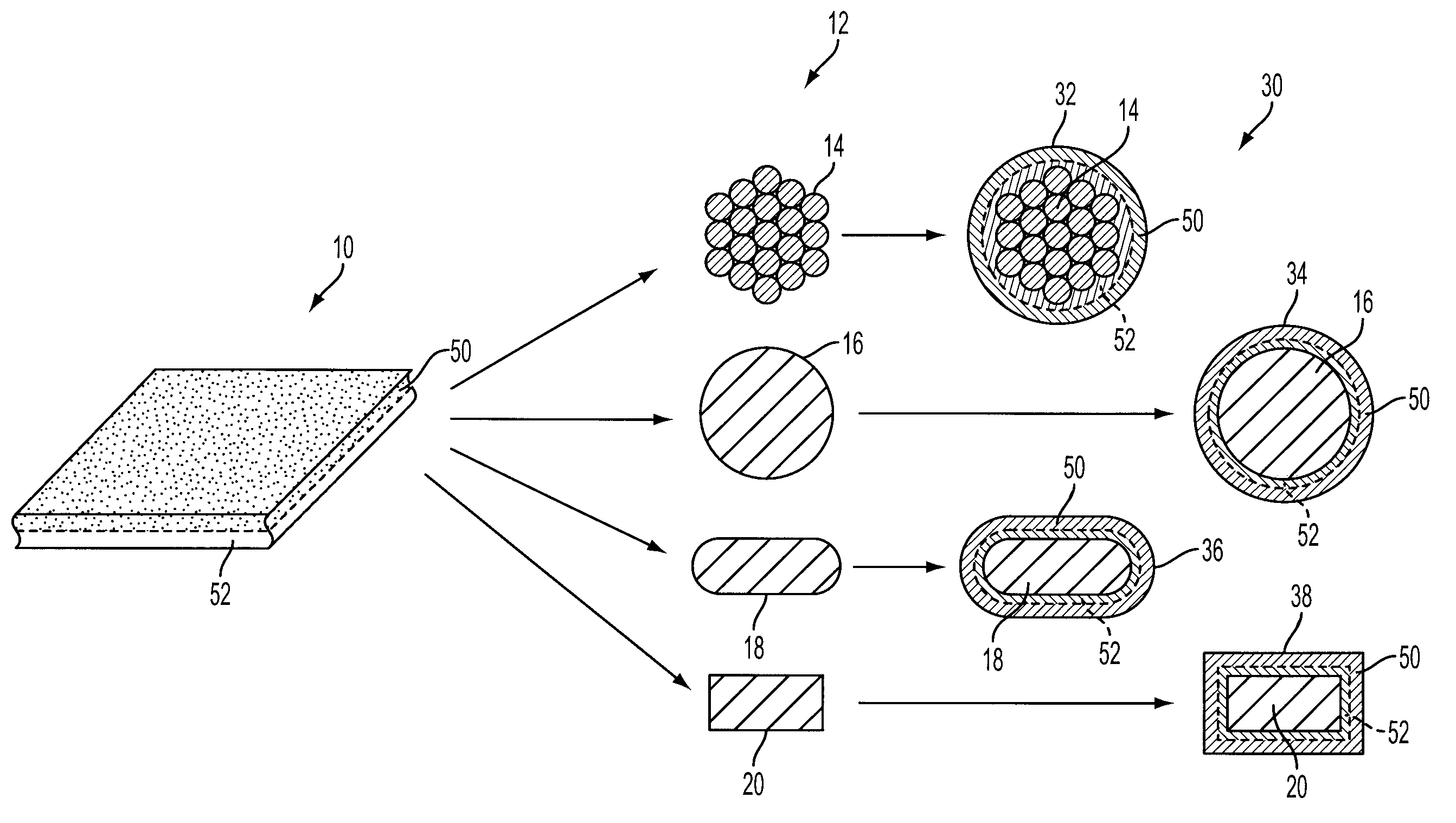 Copper conductor with anodized aluminum dielectric layer