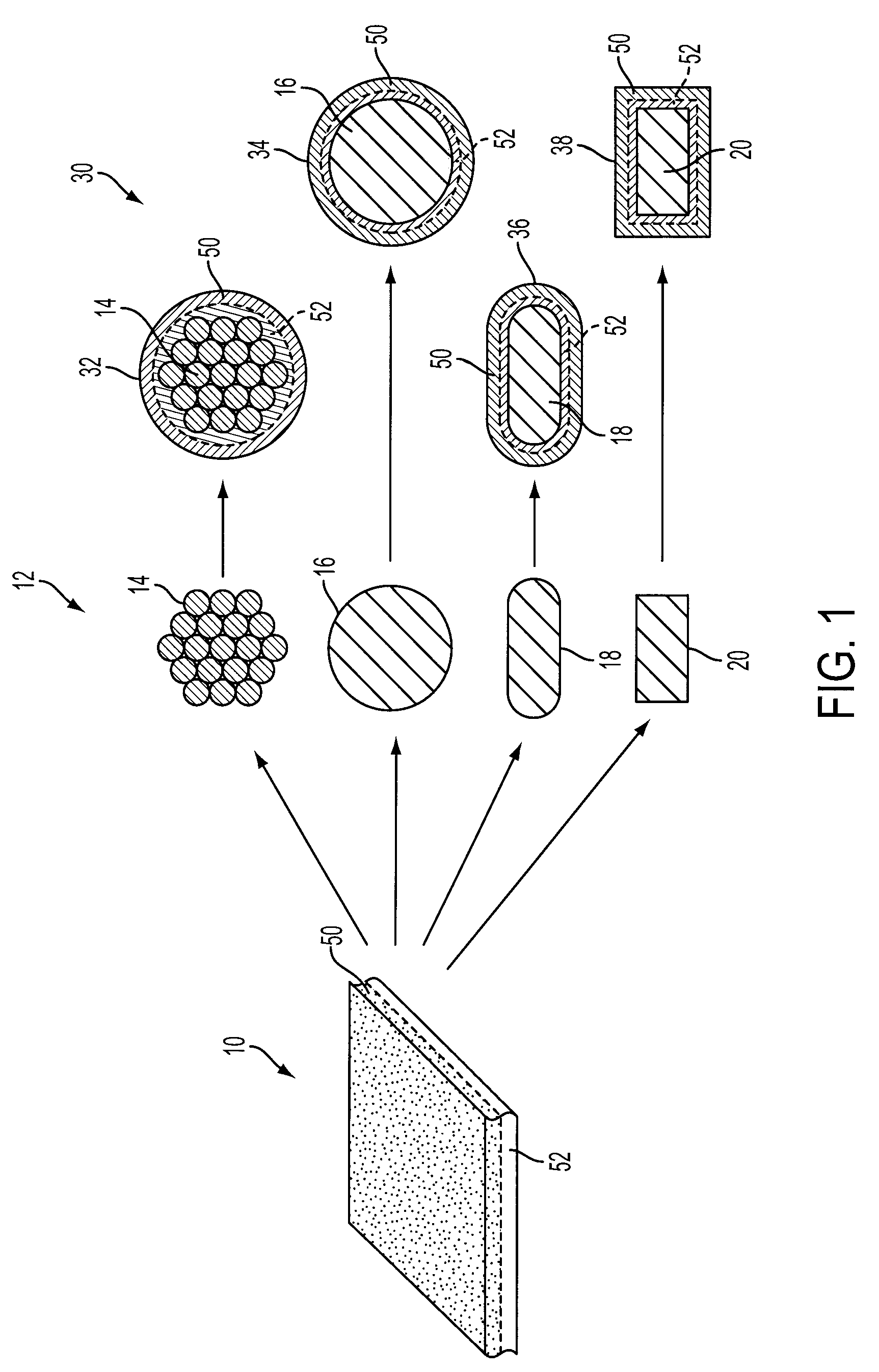 Copper conductor with anodized aluminum dielectric layer