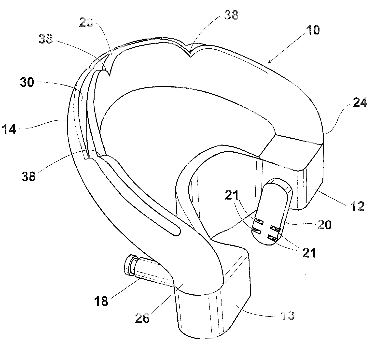 Dental isolation block