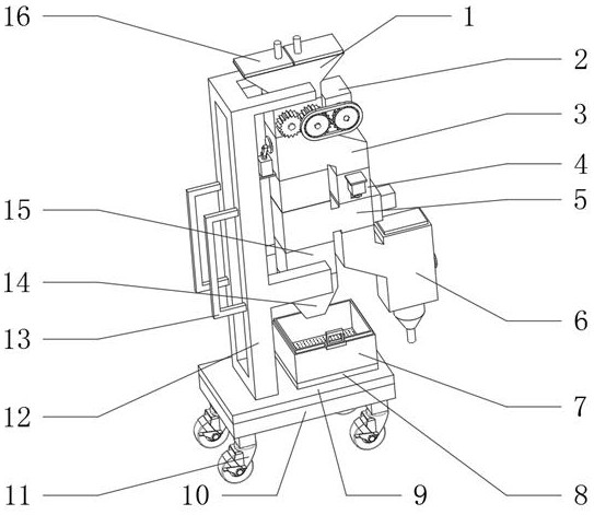 A rice bran sifting processing device with multi-stage sieving function