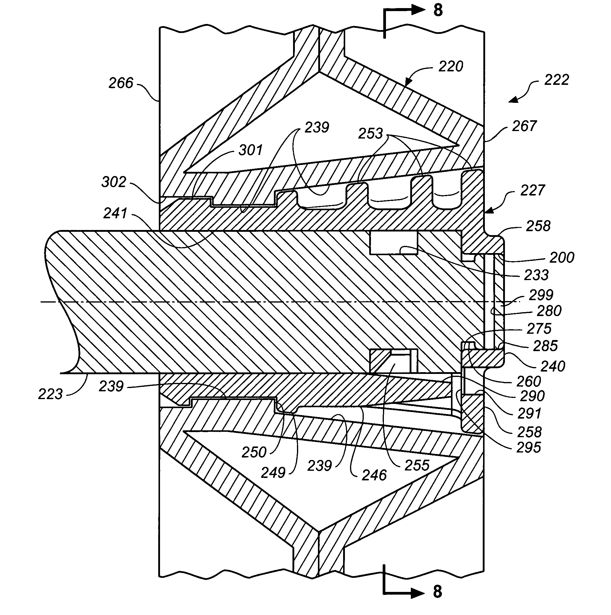 Plastic wheel assembly, mounting sleeve and universal axle