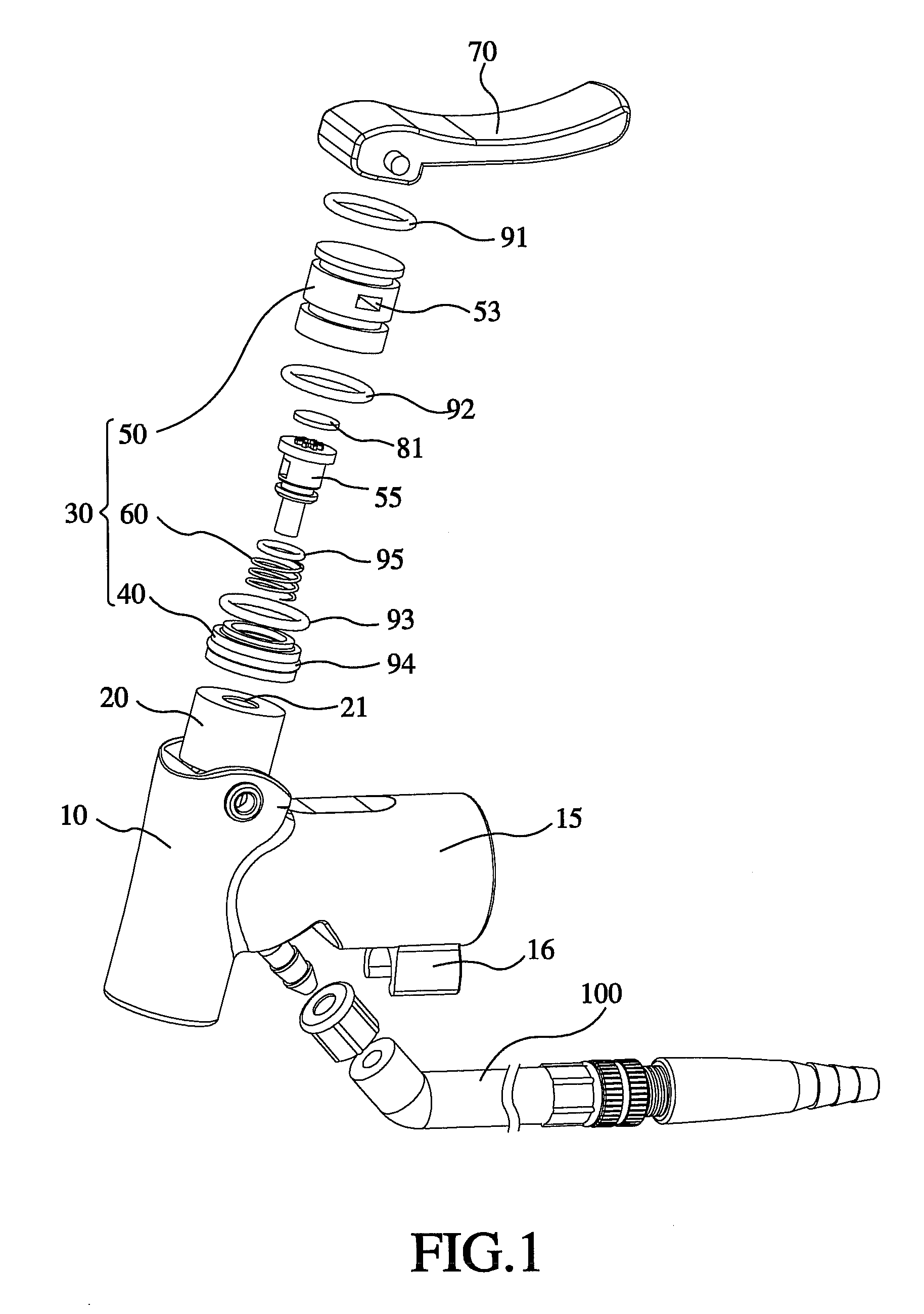 Air passageway switchable pump head for air pump