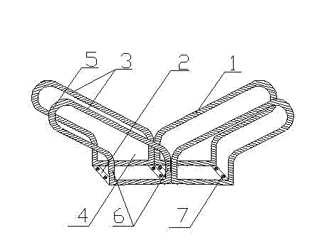 Anti-dumping retaining jiffy stand