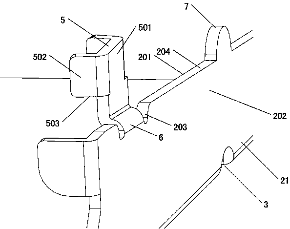 Improved radiator used buckled fin