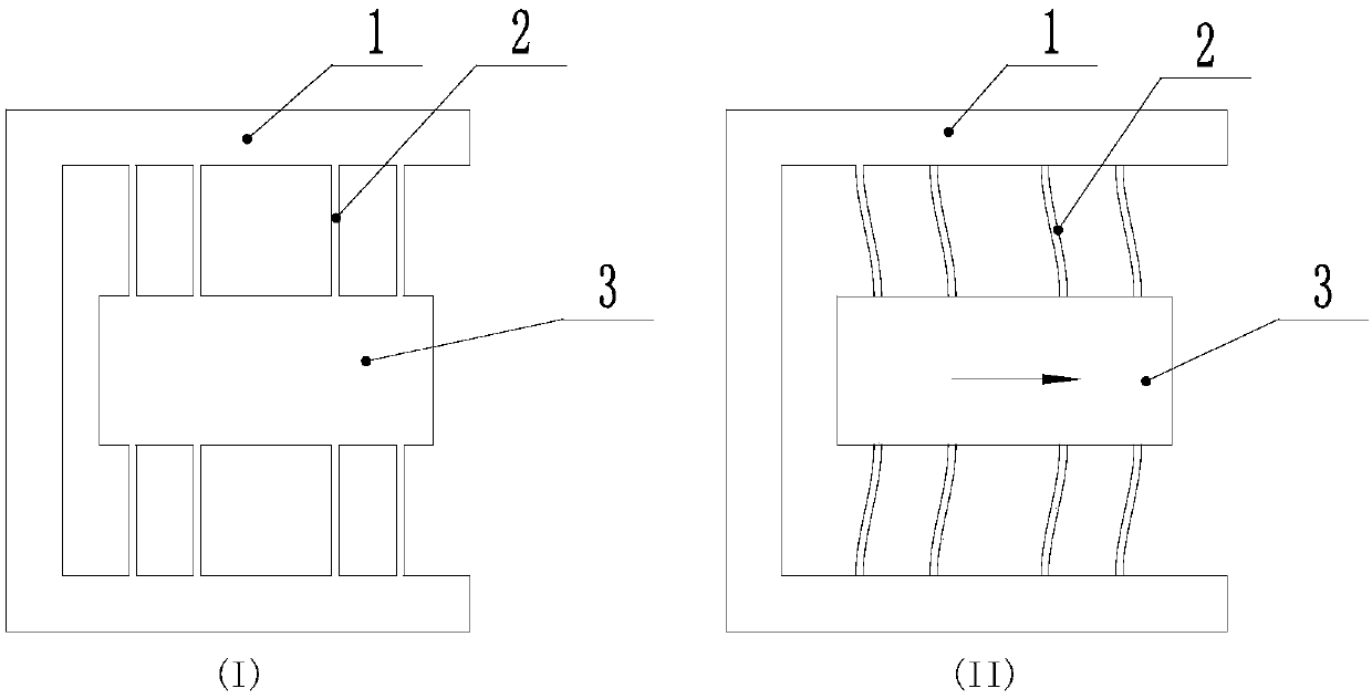 High-bearing flexible hinge guiding mechanism