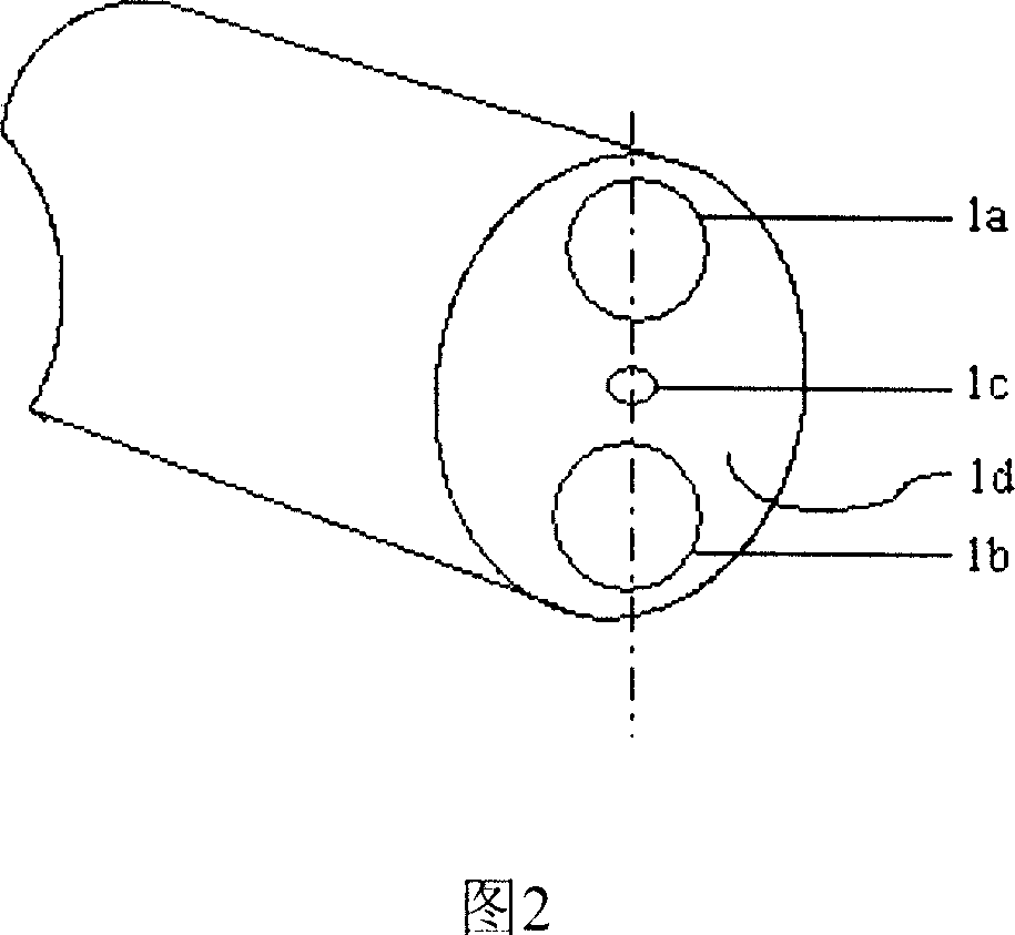 Polarization keeping optical fibre axis fixing method based on space diffracting light and device thereof