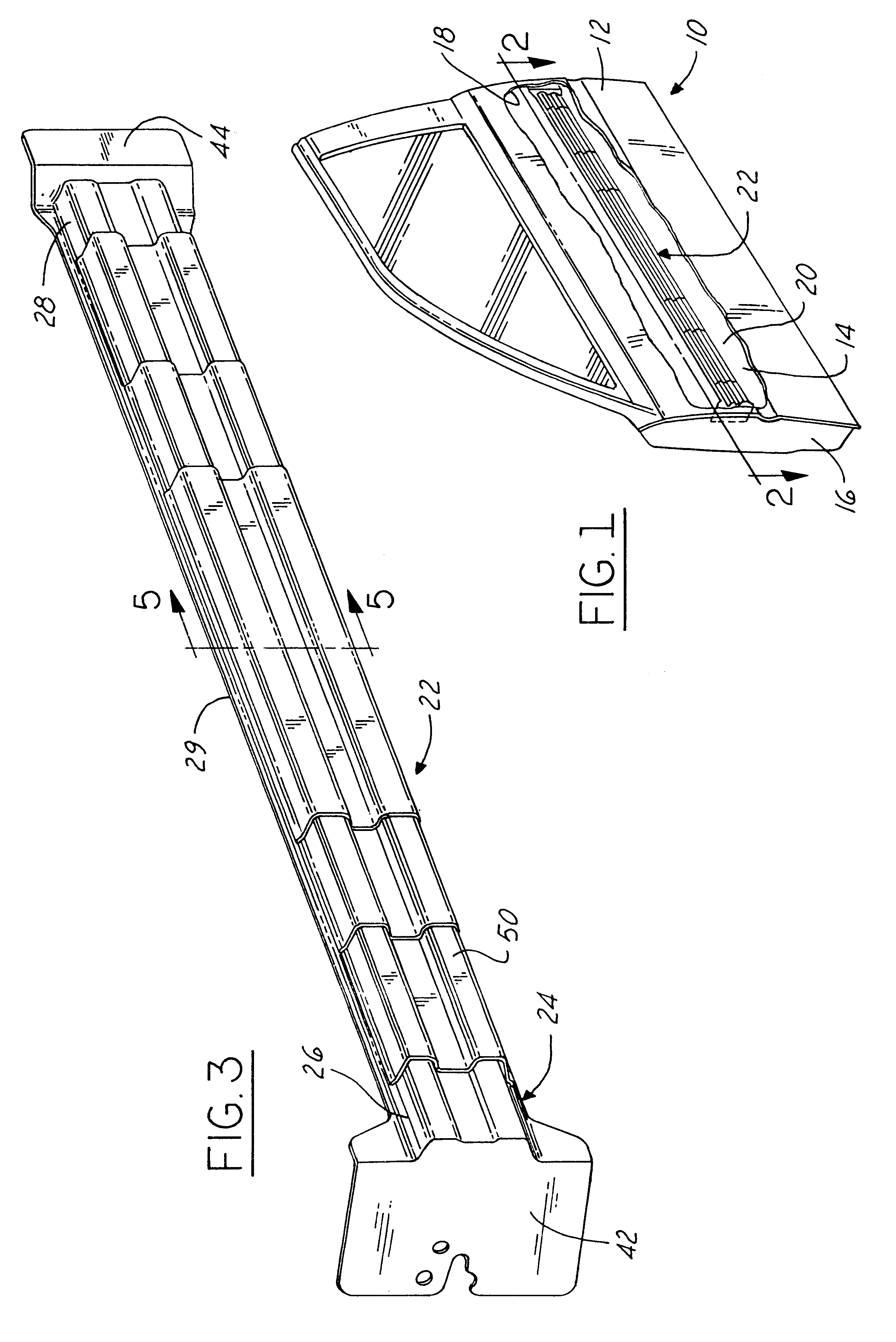 Epoxy bonded laminate door beam