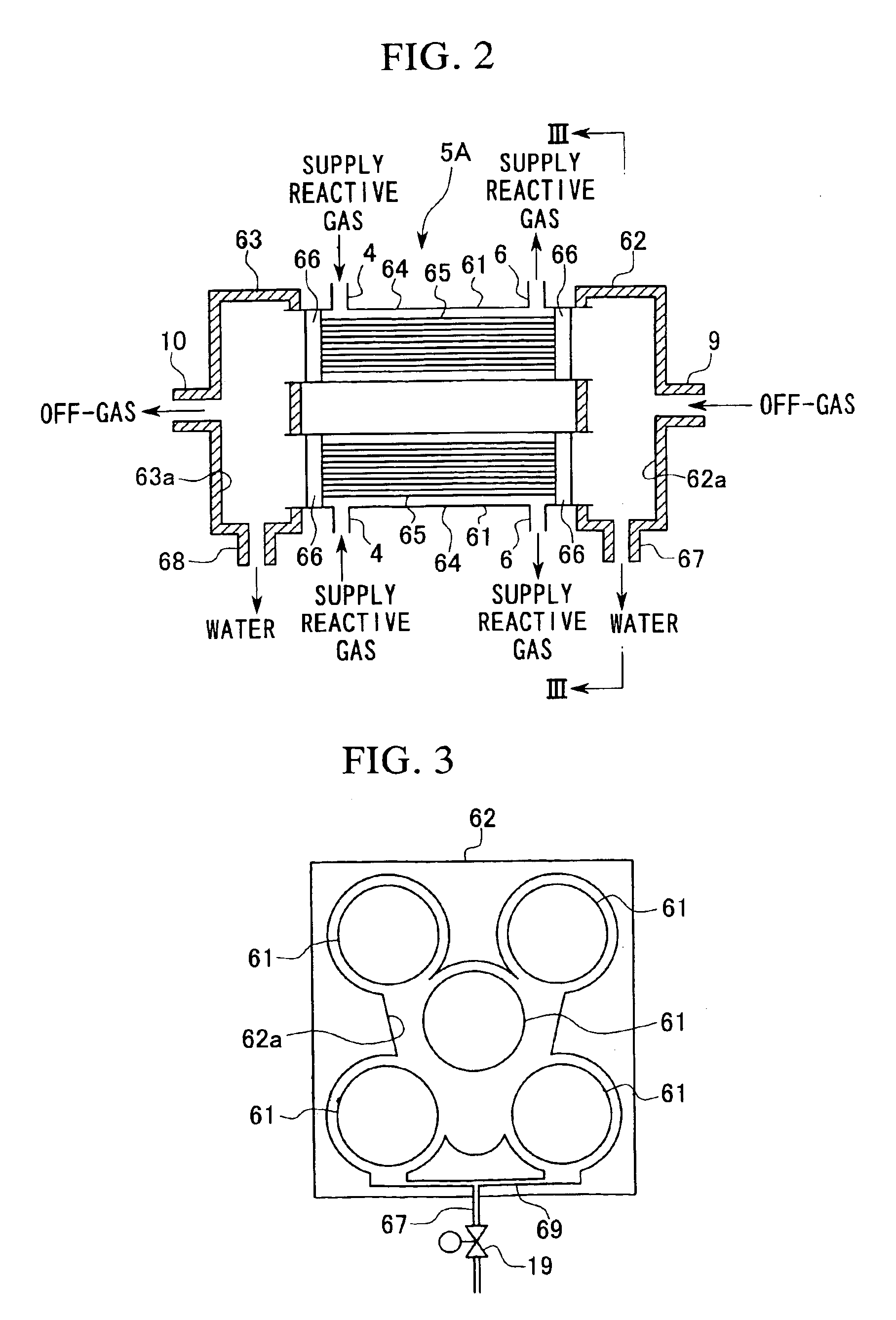 Humidifier for fuel cell