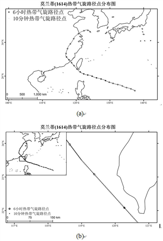 Tropical cyclone precipitation and non-tropical cyclone precipitation separation method and equipment, and storage medium