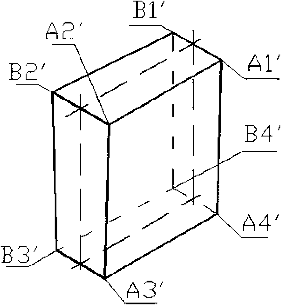 Radiation type building brick combination door neck brick and building method thereof