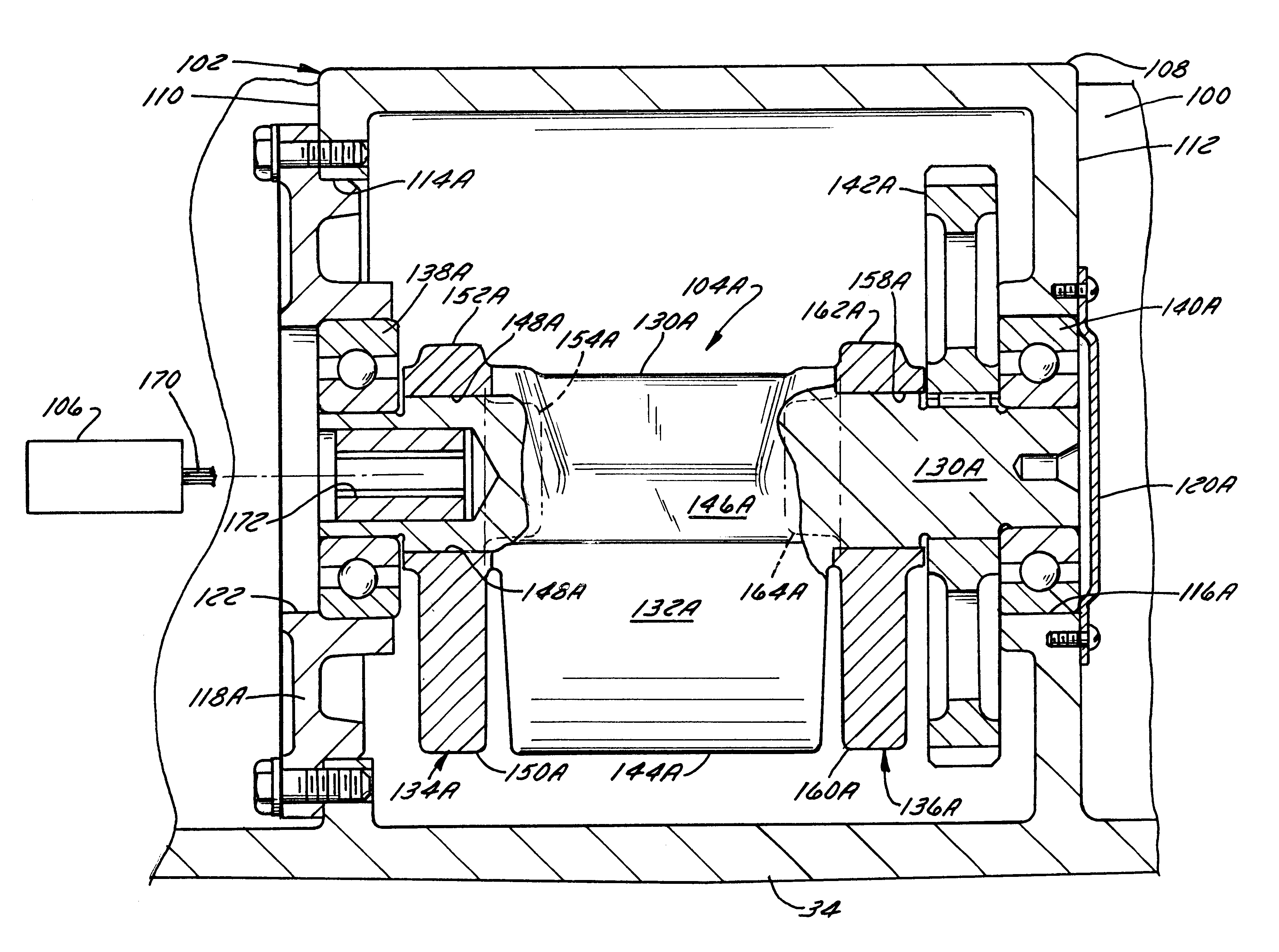 Vibratory compactor and compact exciter assembly usable therewith