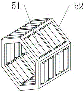 Novel rolling friction combined multilevel screw rod