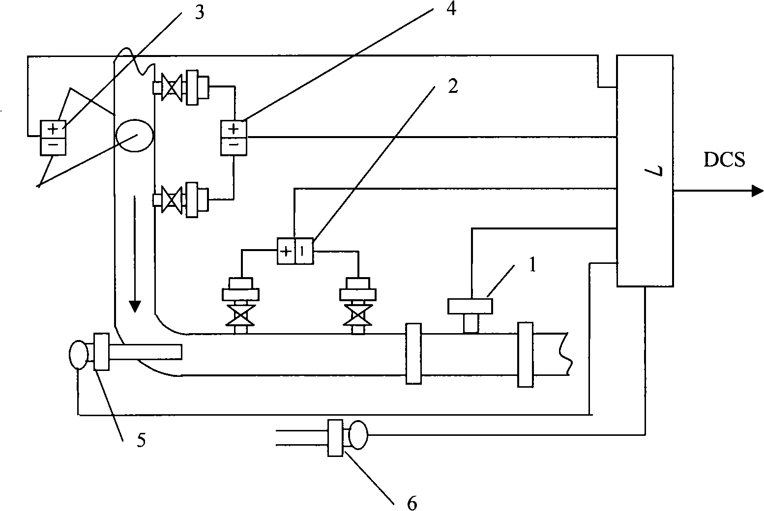 Hydrocarbon resin polymer material viscosity on-line continuous detecting method