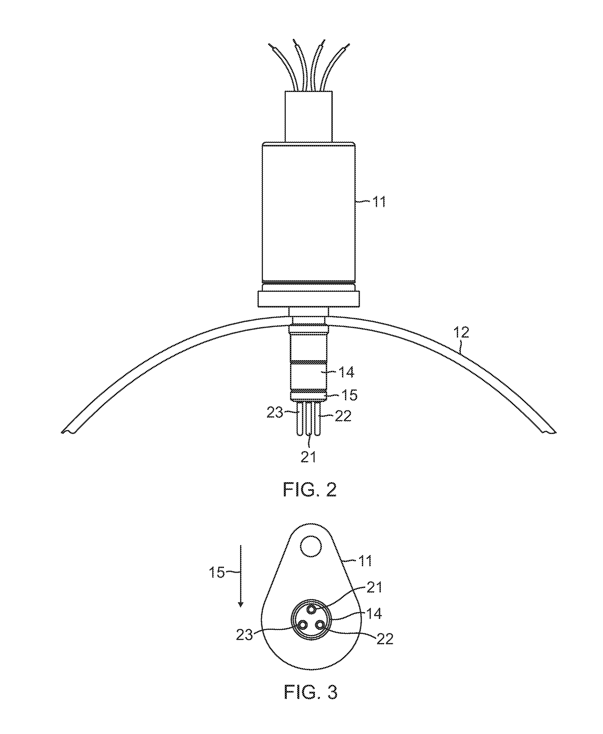 Dual sensor head configuration in a fluid flow or liquid level switch