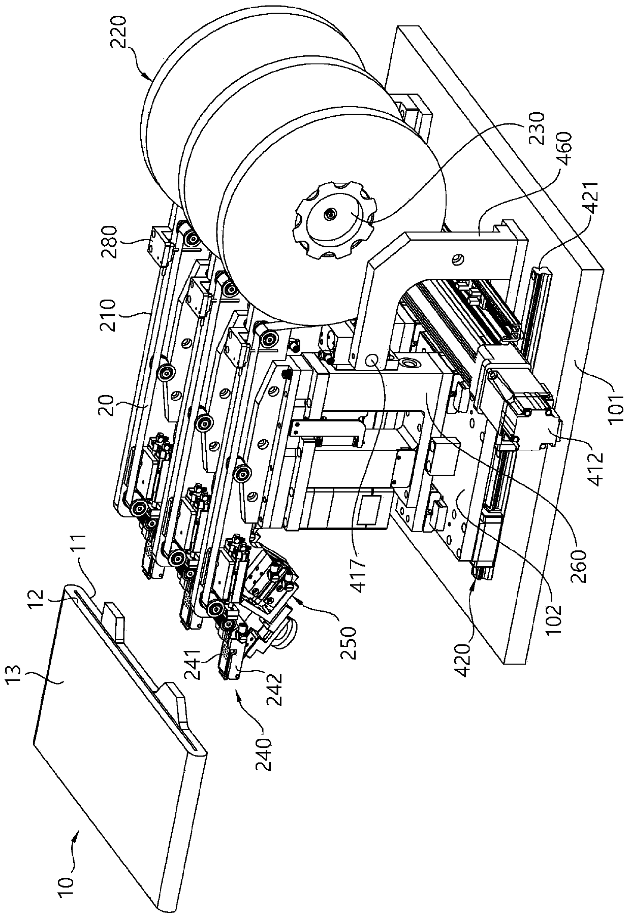 Tape attaching apparatus for jelly roll of secondary battery and tape attaching method using same