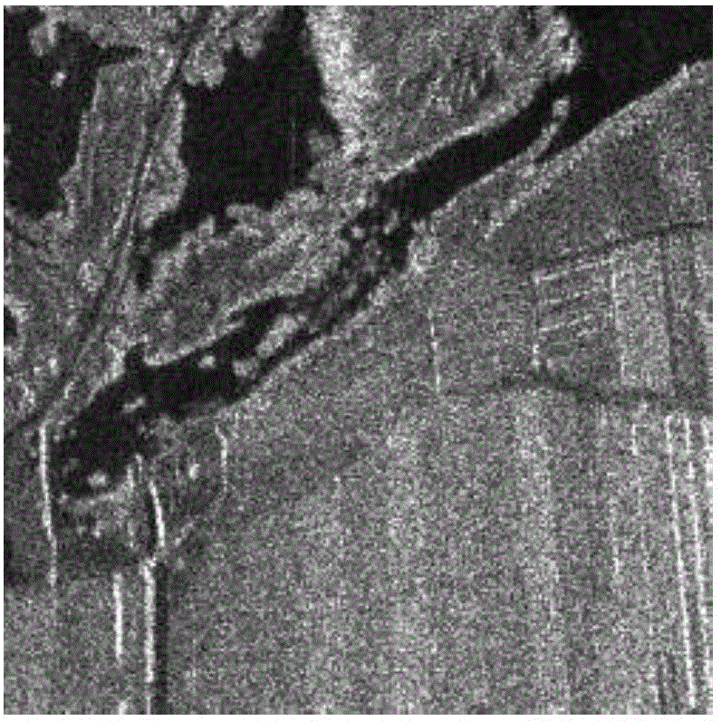 SAR image super-resolution method based on combined optimization