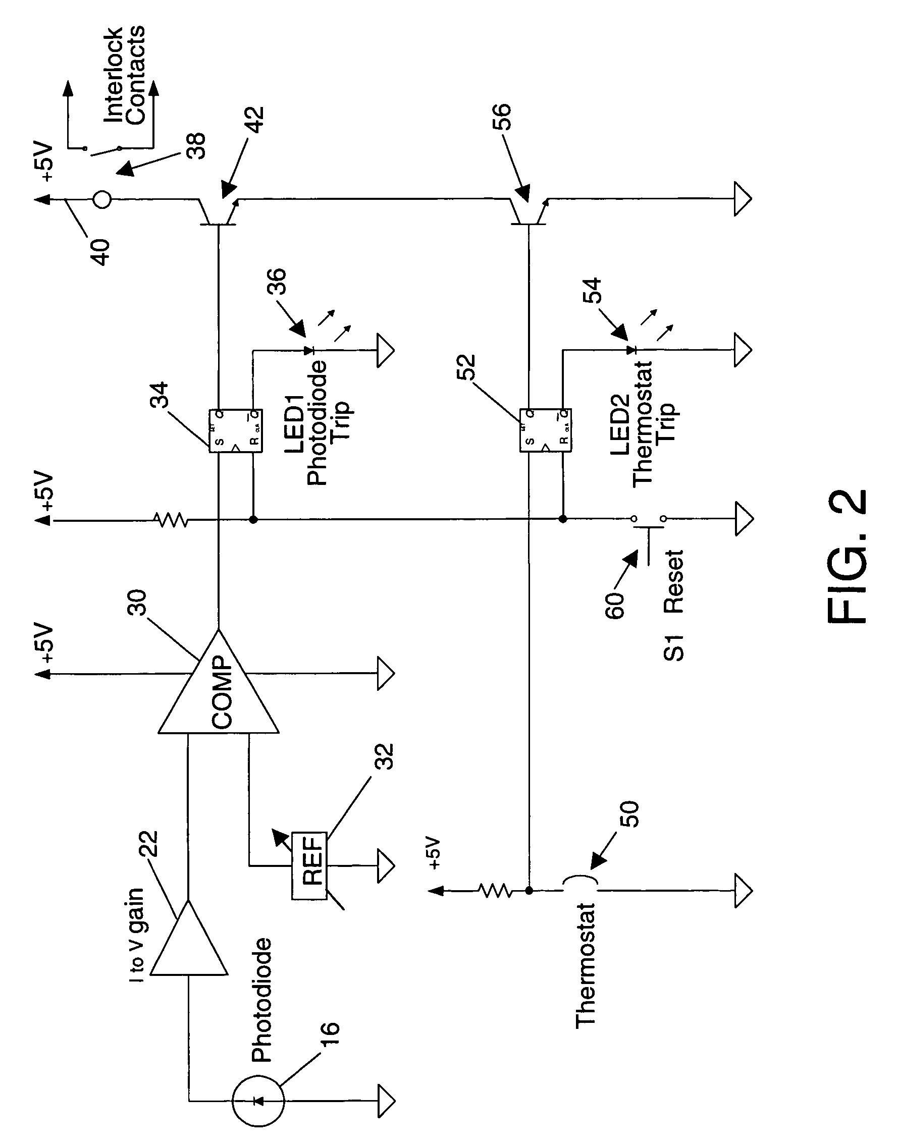 Laser burn through sensor