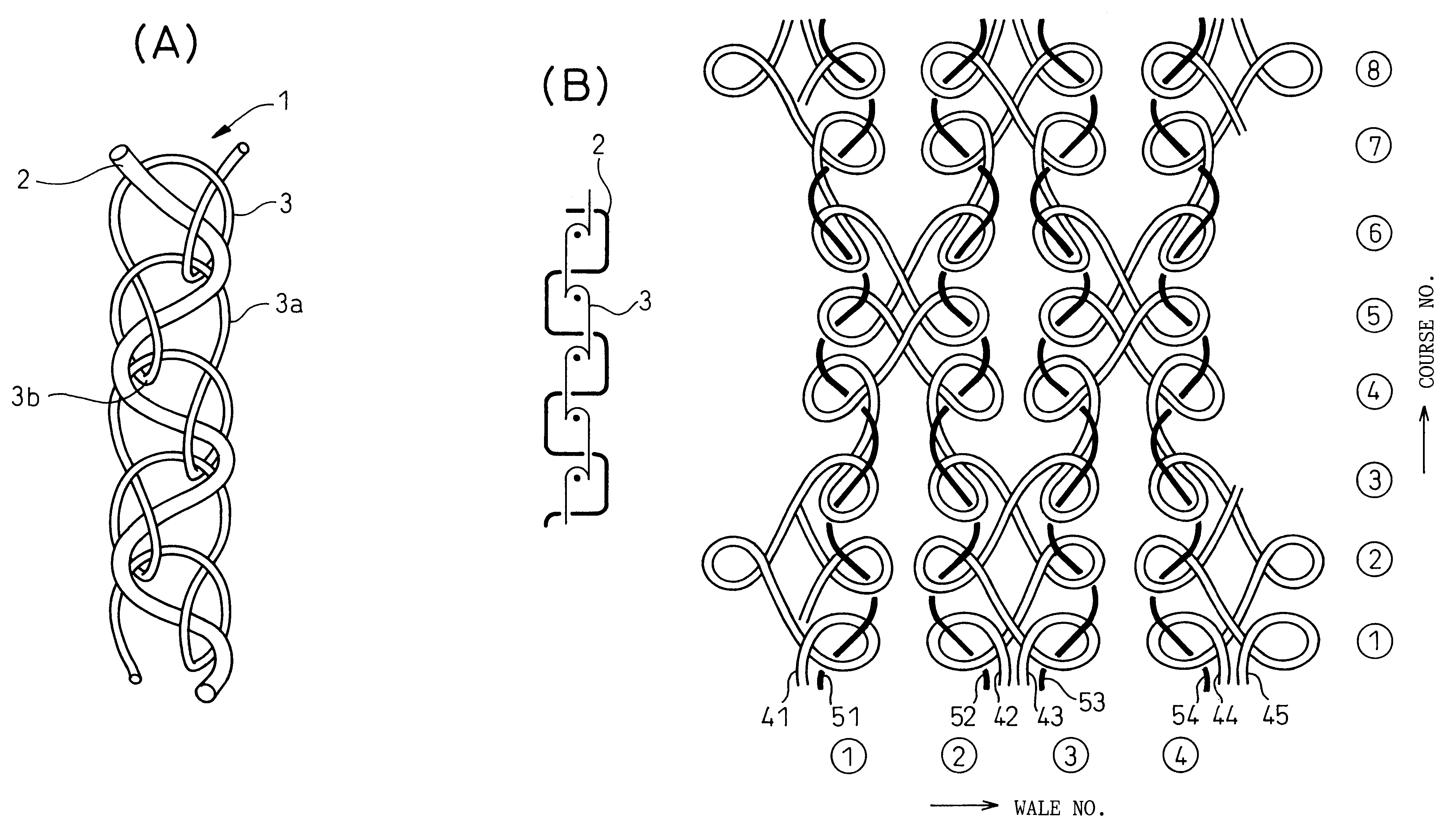 Composite thread containing metal-plated yarns and warp-knit fabric thereof