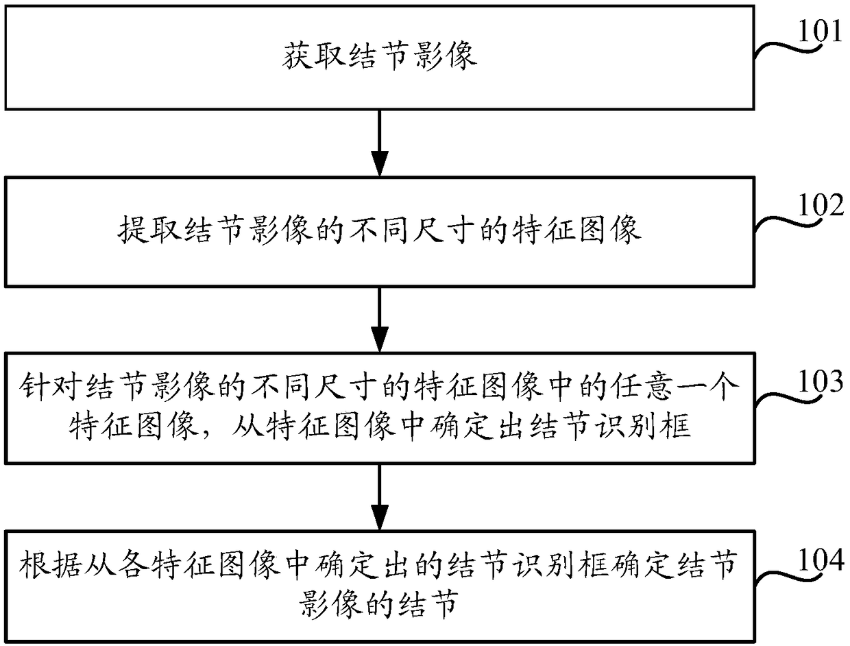 Nodule detection method and device