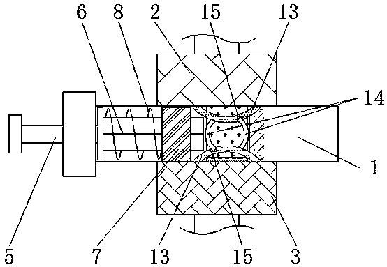 Intelligent anti-vibration door lock convenient to overhaul