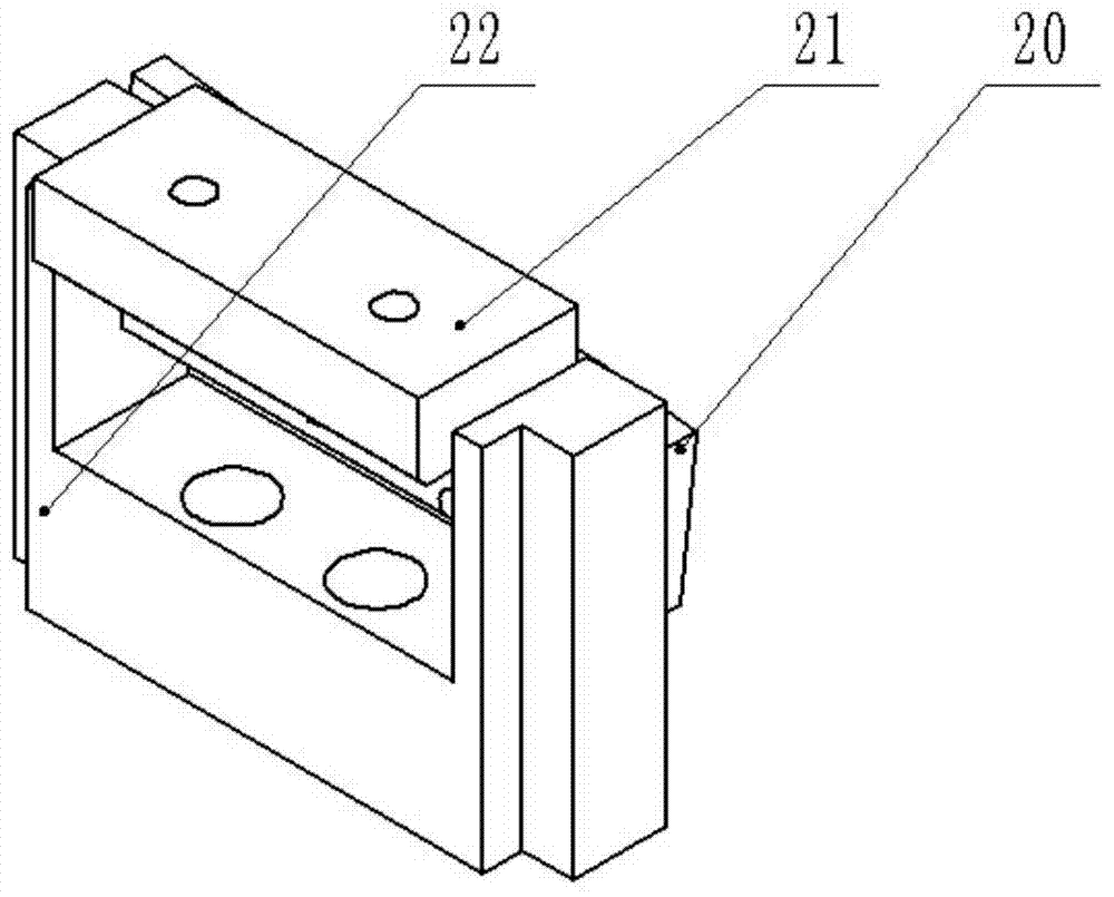 Cutting device for sheet metal cutting machine