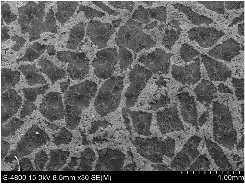 Method for preparing TiNiCu shape memory alloy damping composite