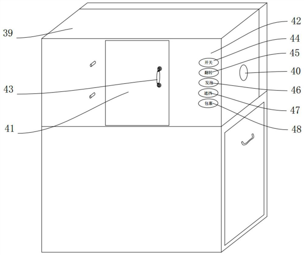 An insect self-installation observation anatomy transition box processing equipment