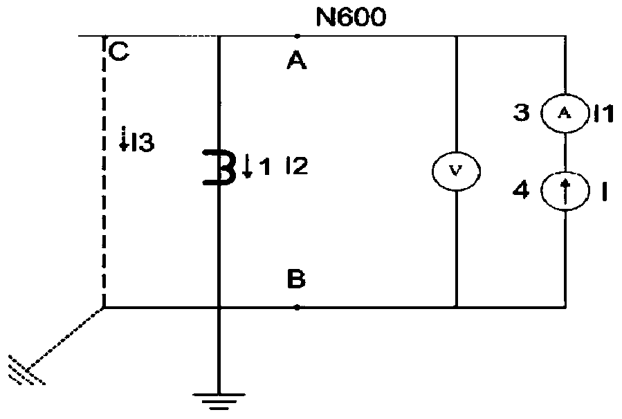 PT secondary circuit online N-line multipoint ground fault detection method and device