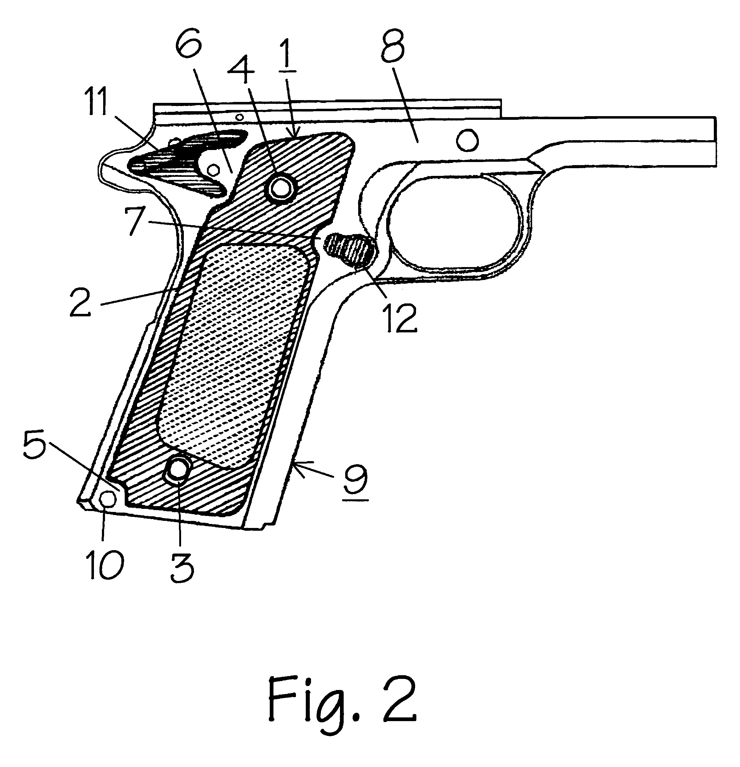 Safety panel for handguns