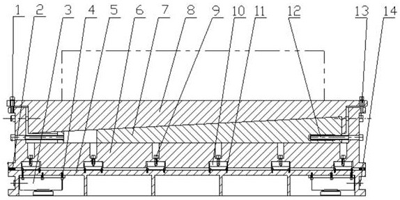 Multi-degree-of-freedom adjustable optical vibration reduction platform