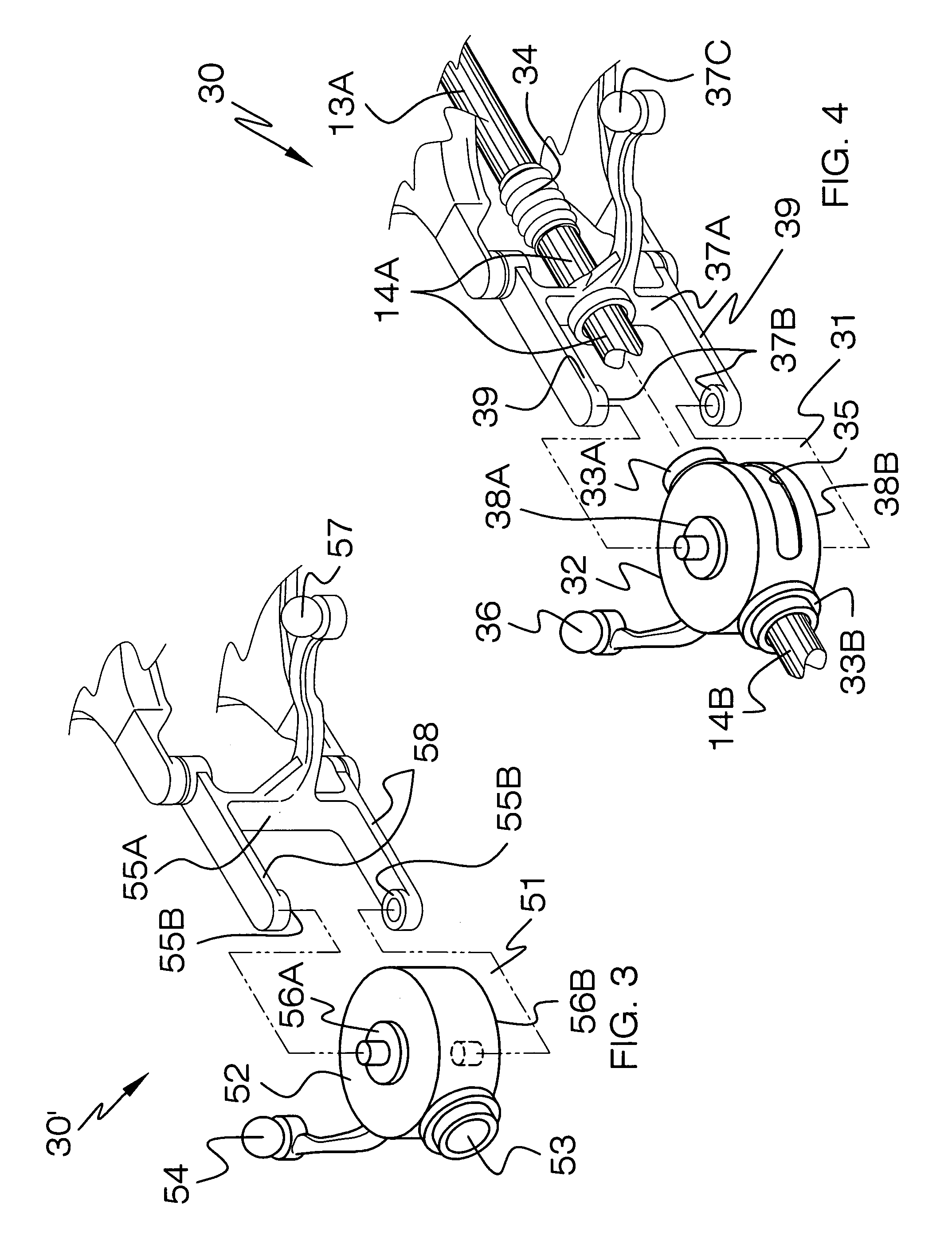 Auxiliary steering system for vehicles