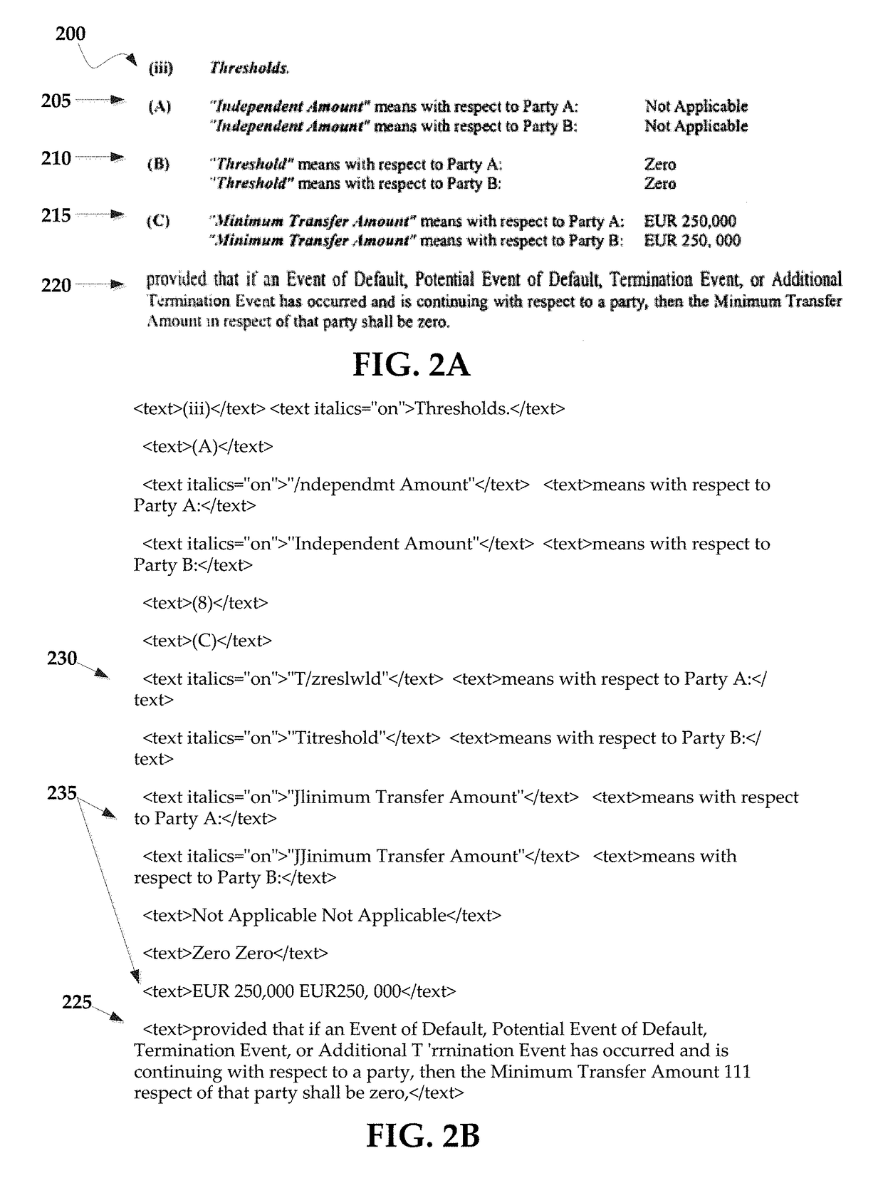 Hierarchical information extraction using document segmentation and optical character recognition correction