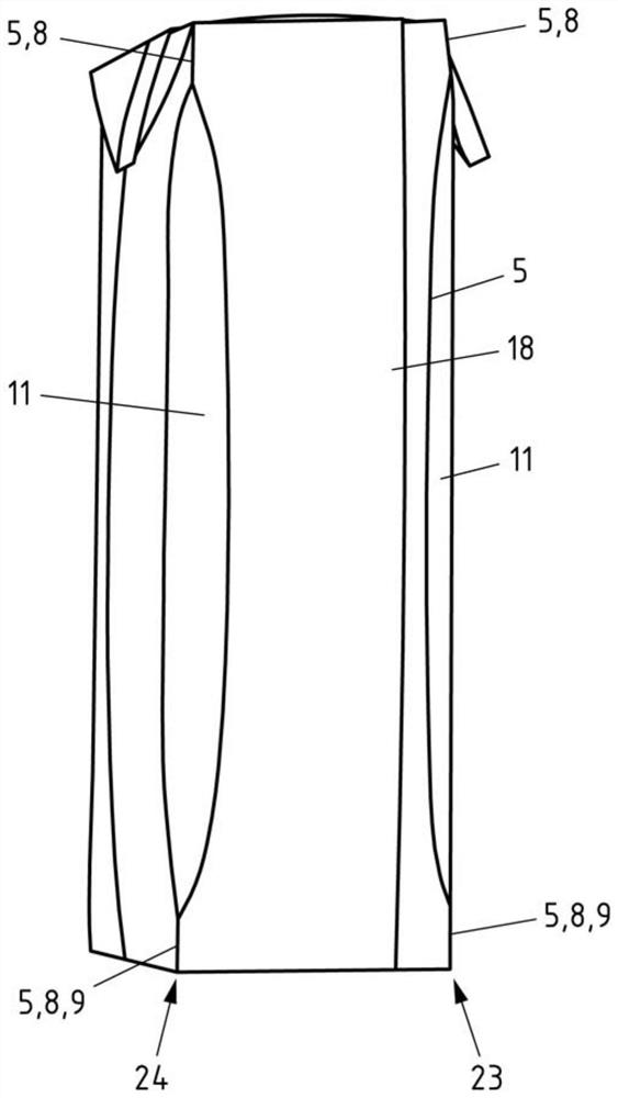 Composite packages, package laminates for composite packages, and packaging sleeve blanks