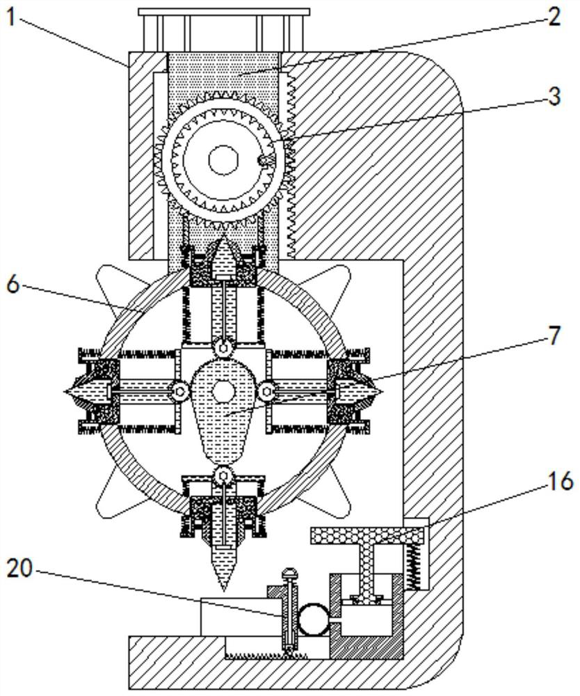 Polycrystalline silicon slicing equipment capable of automatically changing tool and uniformly cutting