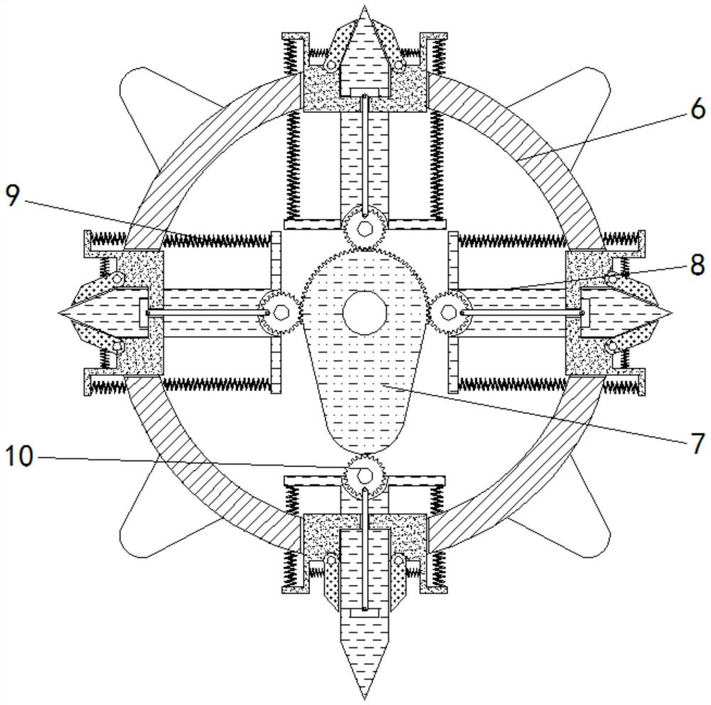 Polycrystalline silicon slicing equipment capable of automatically changing tool and uniformly cutting