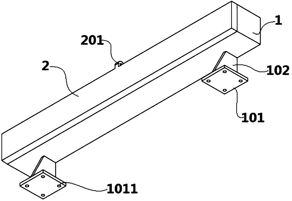 Dustproof footpath lamp used for landscape architecture