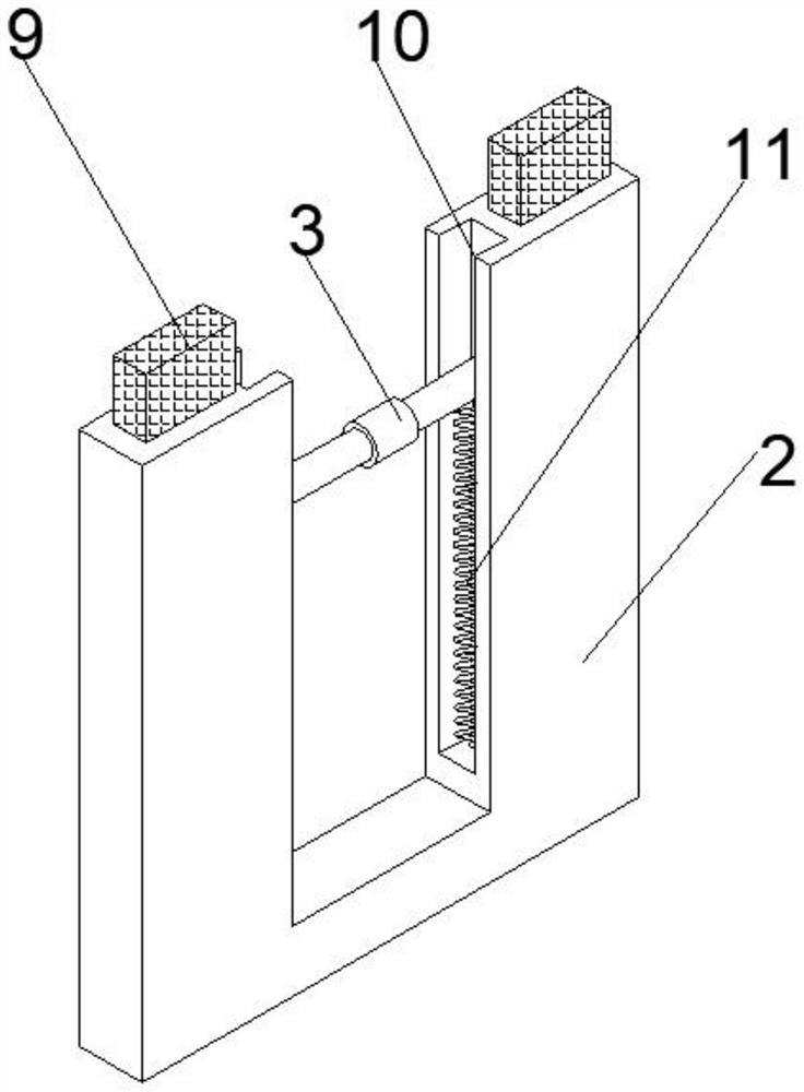 Dustproof water cup placing rack for students