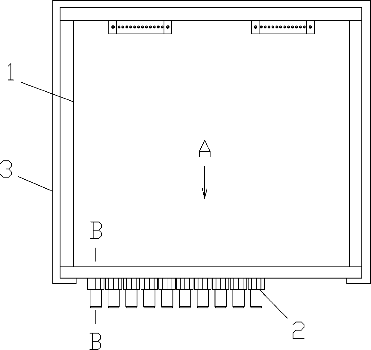 In-wall electrical control box