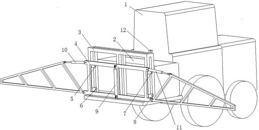 Automatic adjusting device and method for boom balance