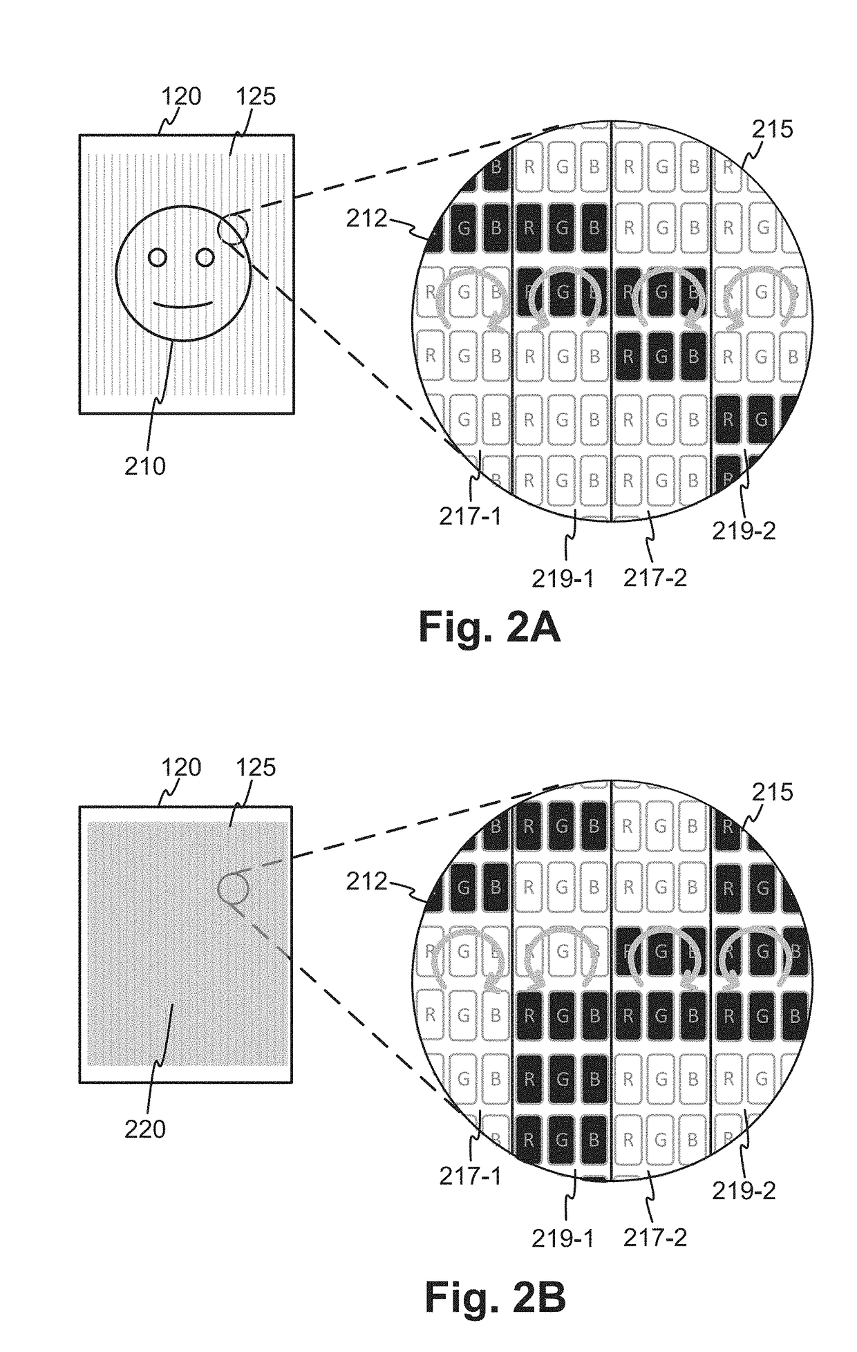 Switchable privacy display based on striped polarizer