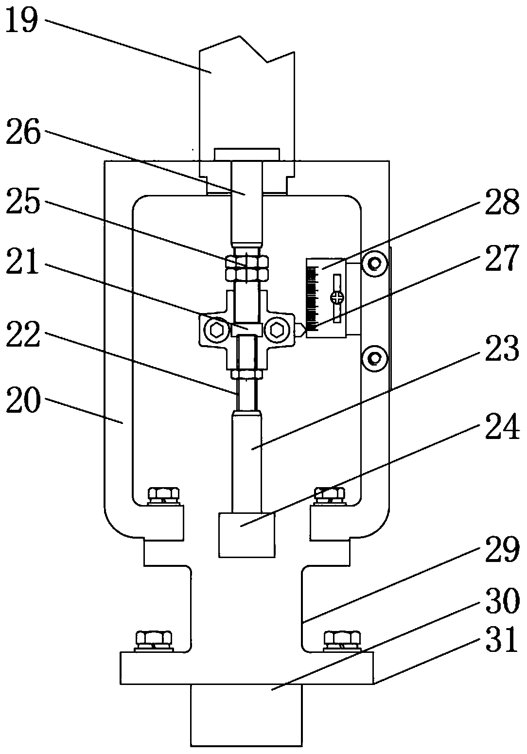 An automatic sampling device for bottom silt in river pollution detection