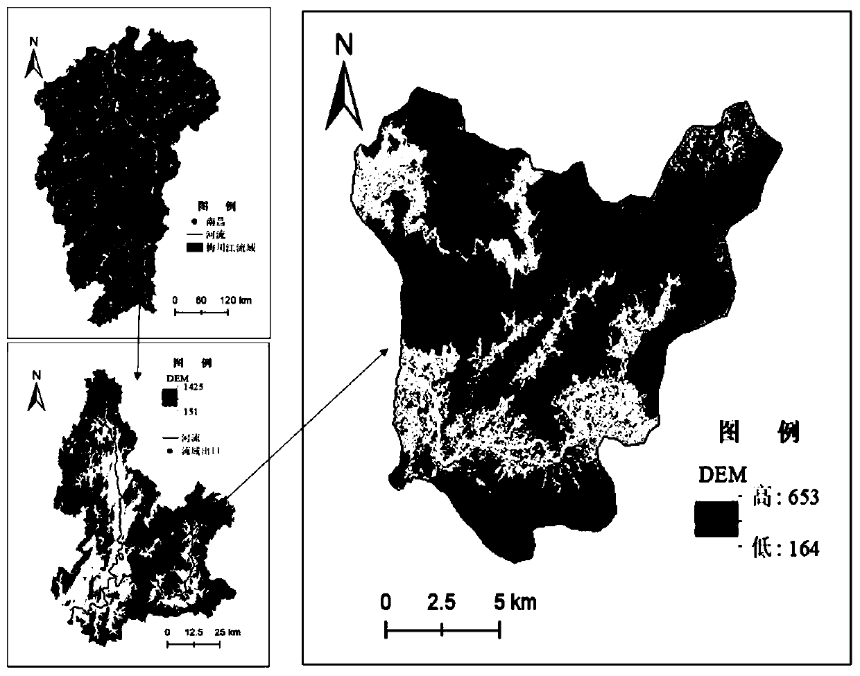 Southern red soil area small watershed water and soil conservation ecological service function optimization method